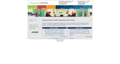 Desktop Screenshot of advocaciacarrara.com.br