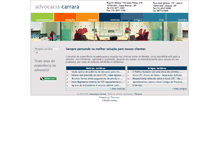Tablet Screenshot of advocaciacarrara.com.br